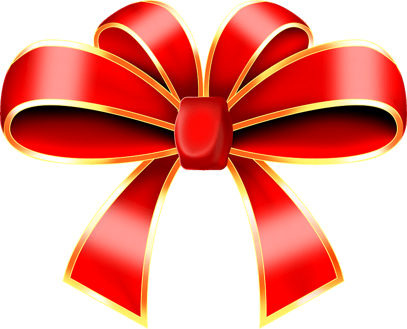 Festive bow - Free vector clipart images on creazilla.com