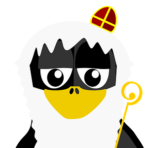 Saint fun penguin