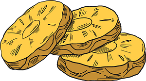 Pineapple rings
