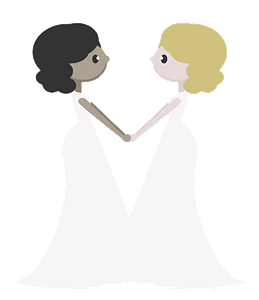 Wedding day brides