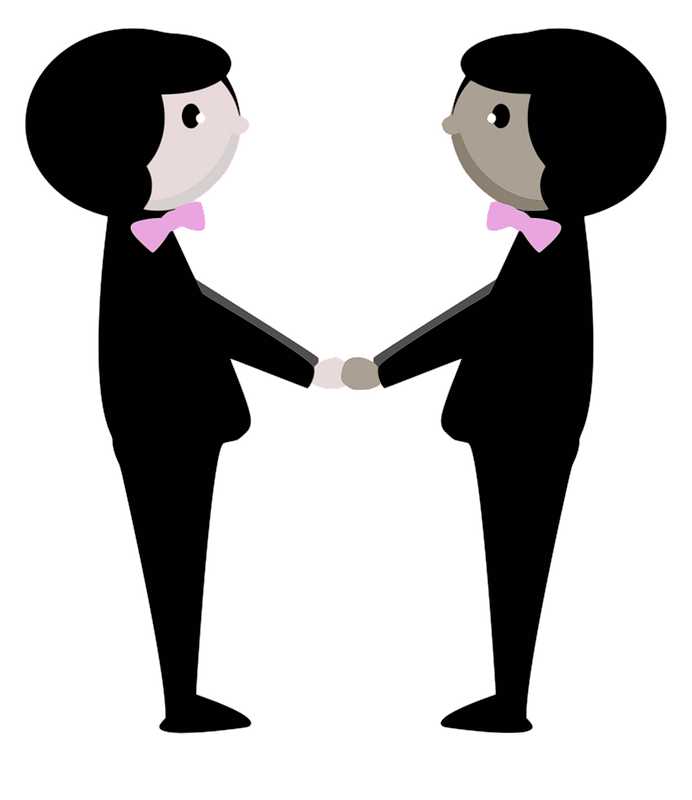 Wedding day grooms