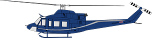 Bell 412 helicopter