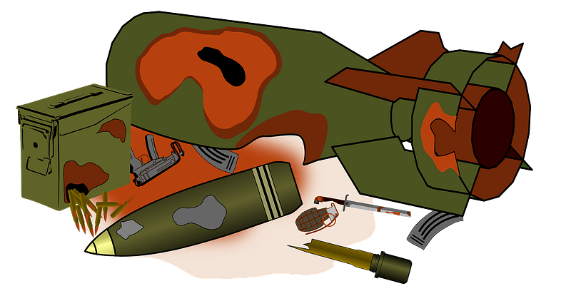 Old ammo / weapon stash