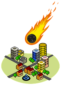 Asteroid and the city