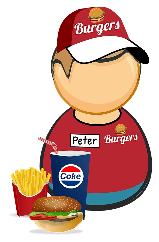Fastfood worker / employee
