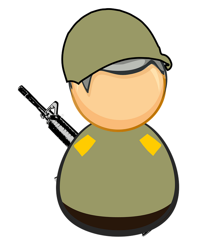 First responder - army / soldier