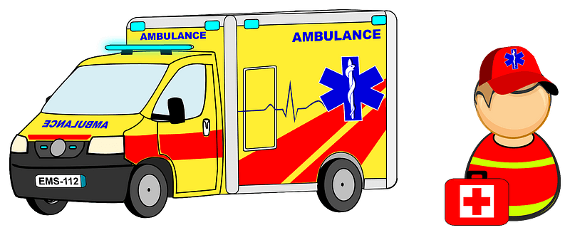 Ambulance and paramedic