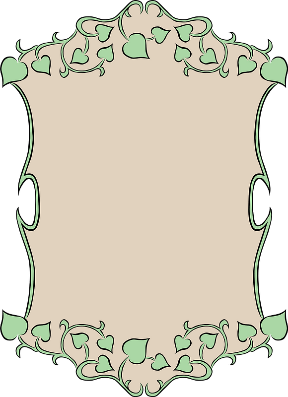Garden sign ivy border