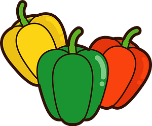 Paprika vegetables