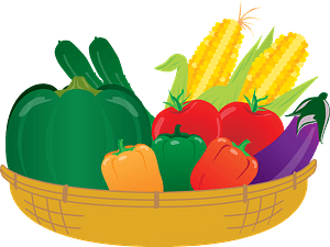 Vegetables in a basket