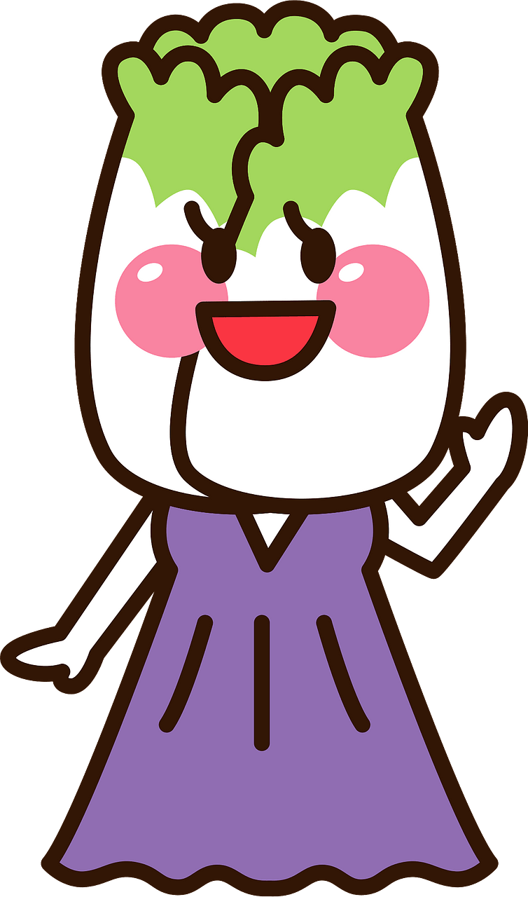 Napa cabbage character