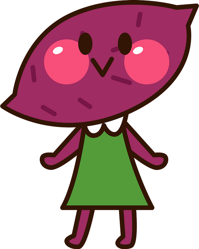 Sweet potato character