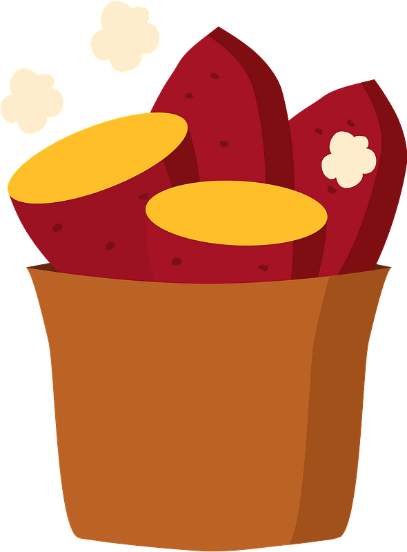 Baked sweet potato