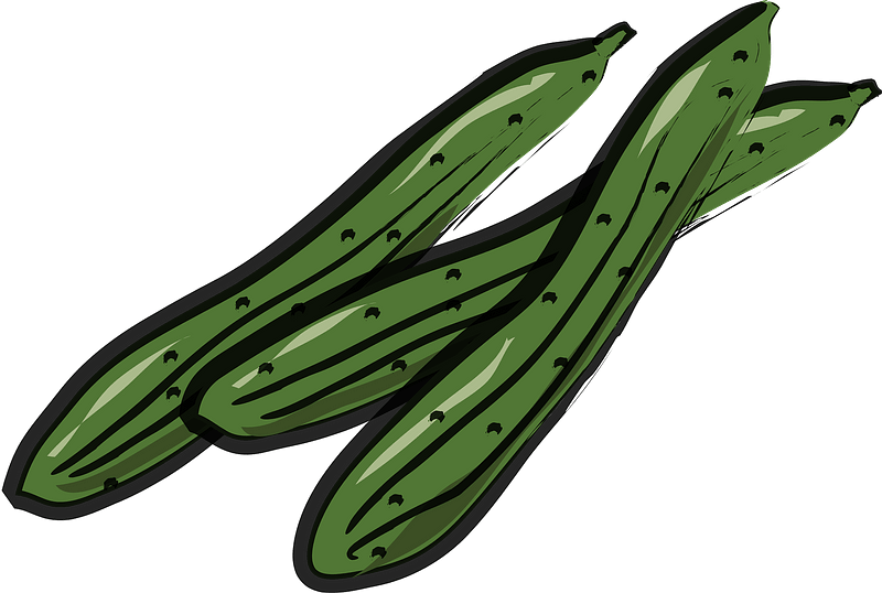 Cucumber - Free vector clipart images on creazilla.com