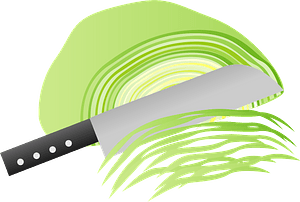 Shred cabbage