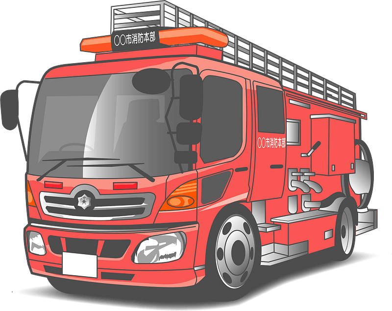 1000+ Free Fire Truck Clipart Images