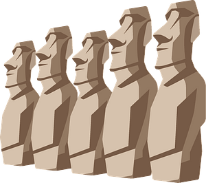 Moai-beeld