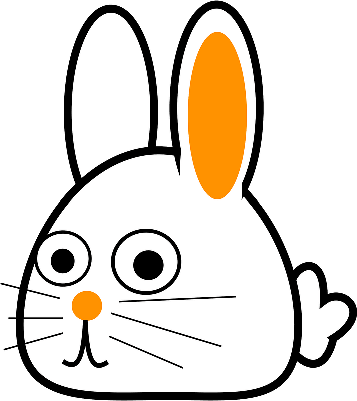 Cartoon bunny
