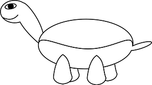 Tortoise outline