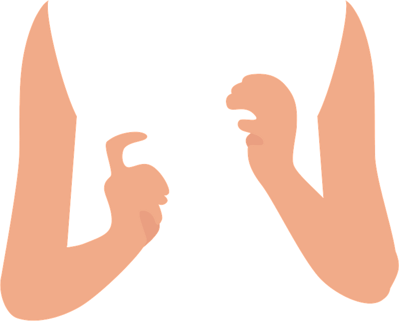 Yoga Girl Hands