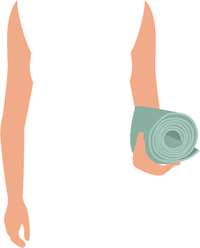 Yoga Girl Hands