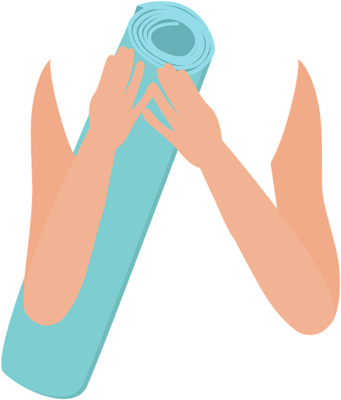 Yoga Girl Hands
