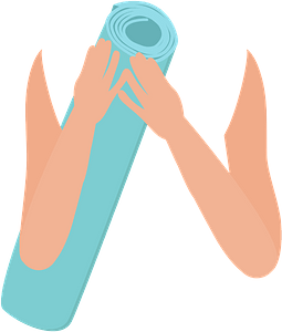 Yoga Girl Hands