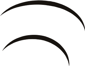 Curved lines
