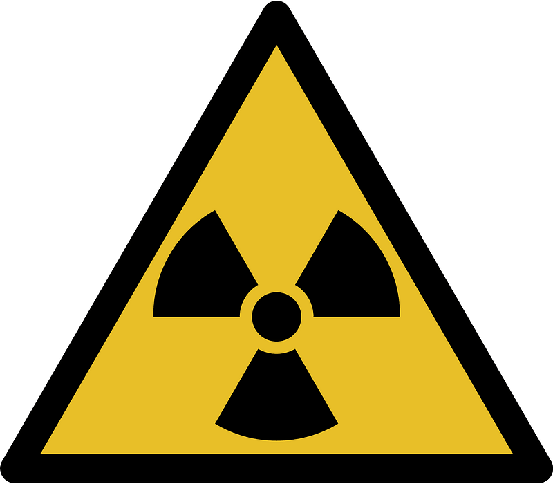 Warning sign of Ionizing Radiation