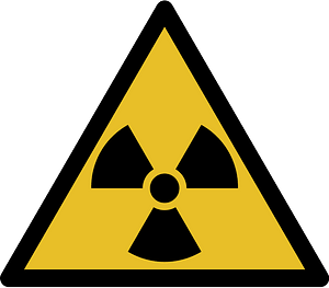 Warning sign of Ionizing Radiation