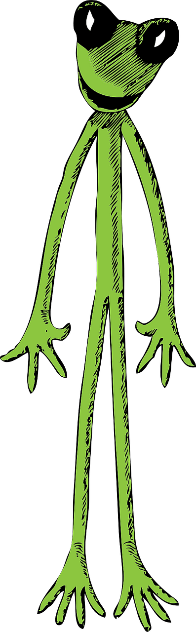 Skinny frog
