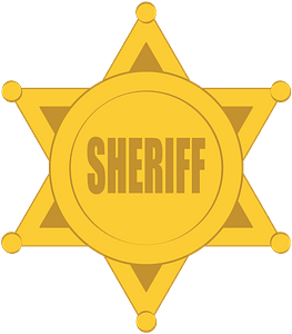 Sheriff badge