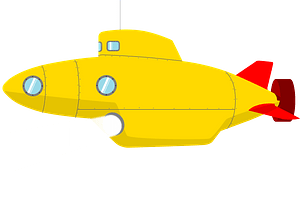 Submersible vehicle - Free vector clipart images on creazilla.com