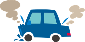 Broken down car