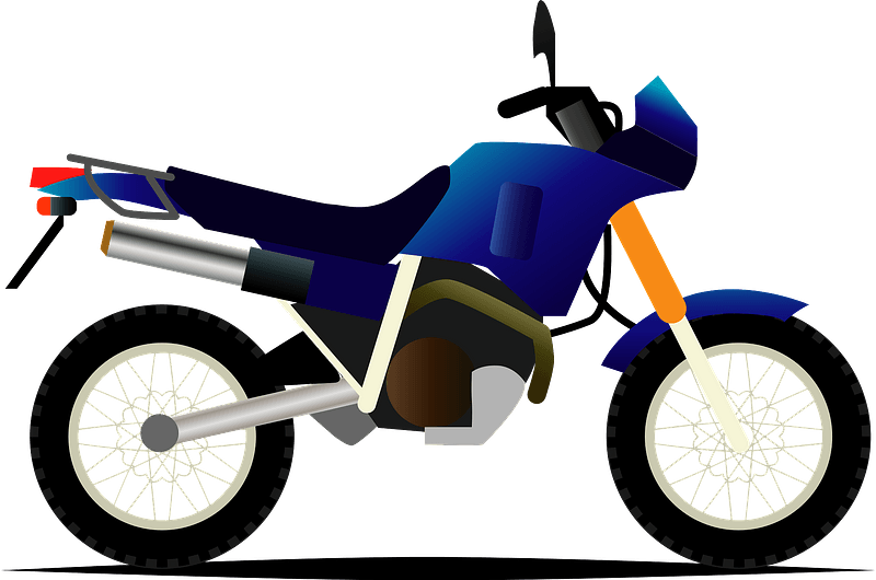 500+ Free Motorcycle Clipart Images