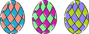 Easter eggs