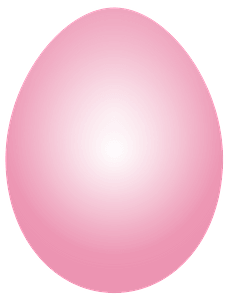 Pink Easter Egg
