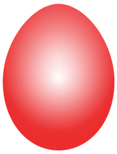Red Easter Egg