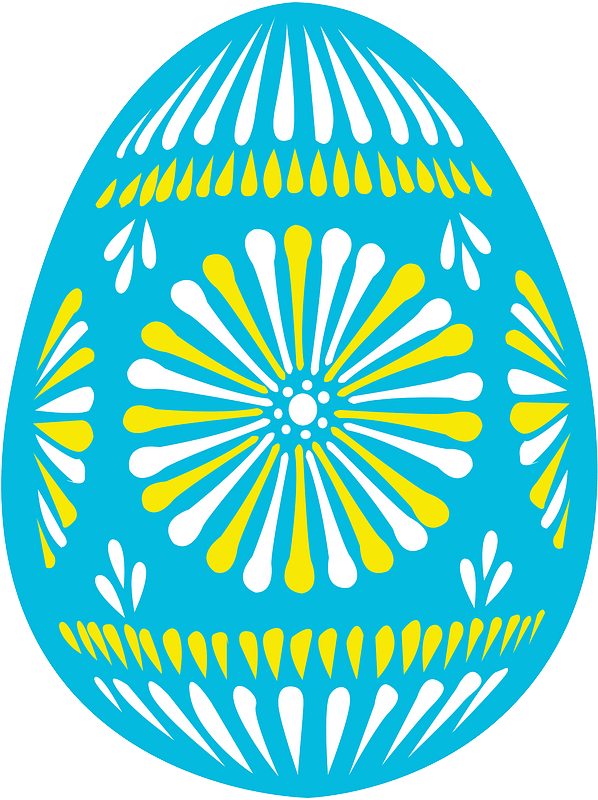 Easter egg blue