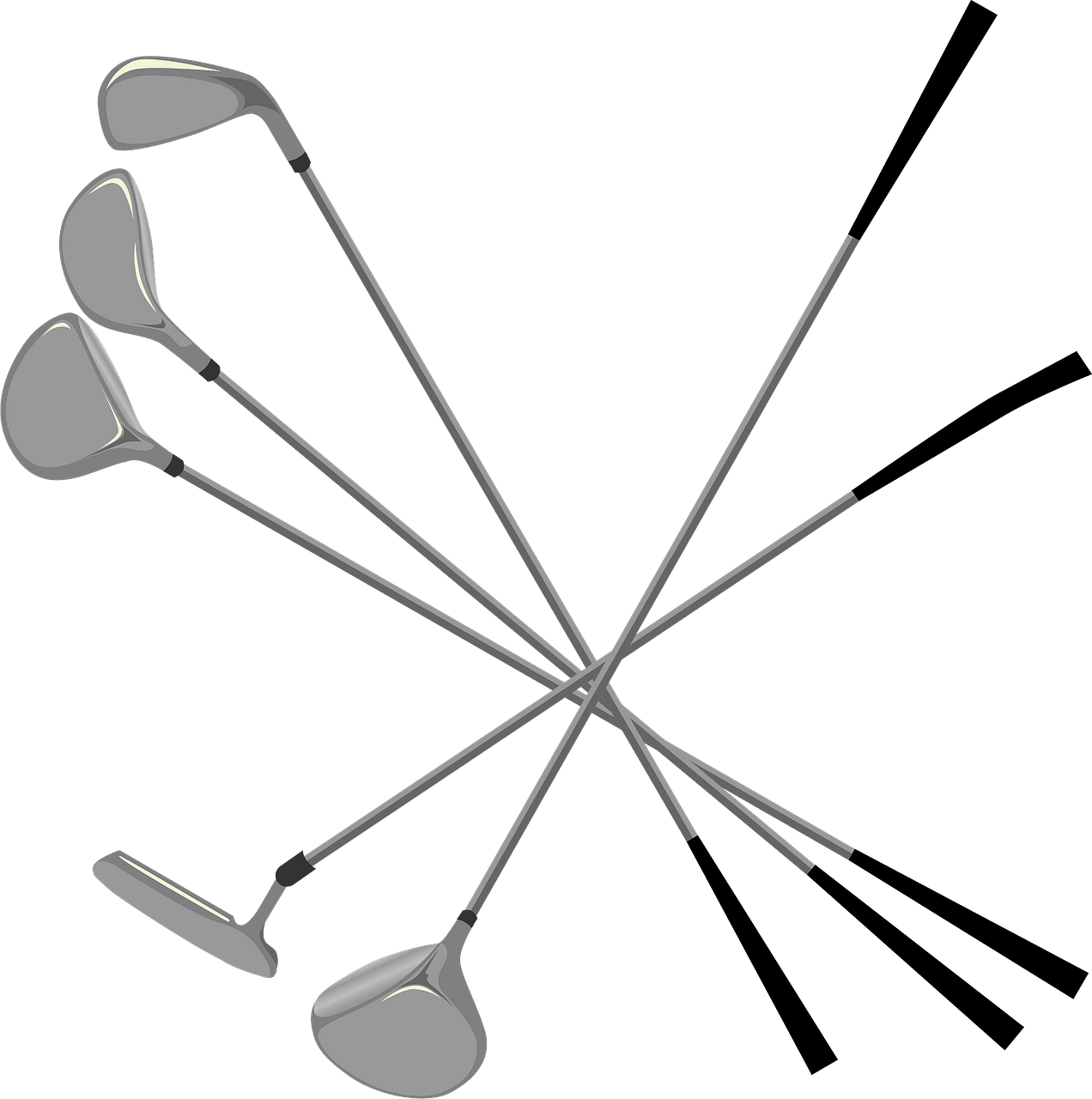 Golf Clubs - Free vector clipart images on creazilla.com