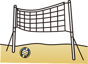 Beach volleyball sports