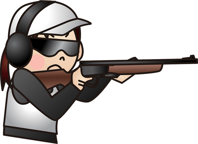 Clay pigeon shooting