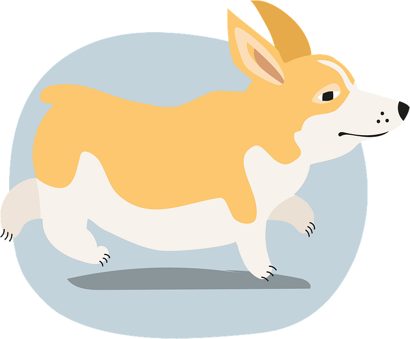 Corgi - Free vector clipart images on creazilla.com