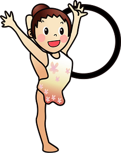 Rhythmic gymnastics hoop