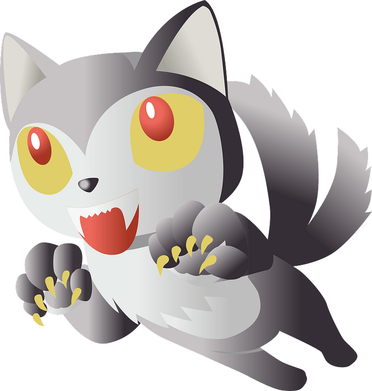 Monster huli jing - Japanese fox with nine tails