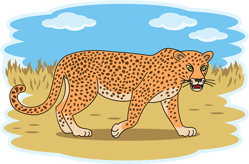 100+ Free Leopard Clipart Images