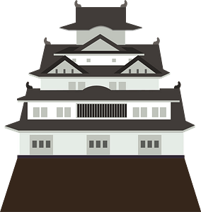 Castle - in Himeji