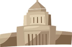 National Government Building of Japan - Representatives and Councillors