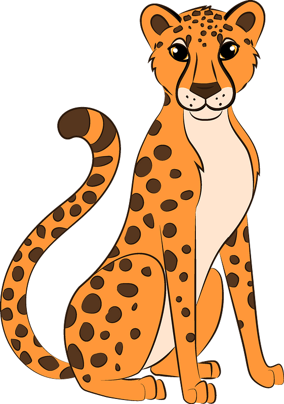 Cheetah - Free vector clipart images on creazilla.com