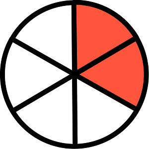 17-Vermilion Circles Fractions 2:6